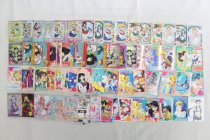 P00】セーラームーン プリキュア 他 ステッカー カード まとめ大量グッズセット品