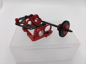 絶版品 超激レア! 京商 ミニッツ MINI-Z RWD 用 アルミモーターマウントRM ボールデフ レッド 中古