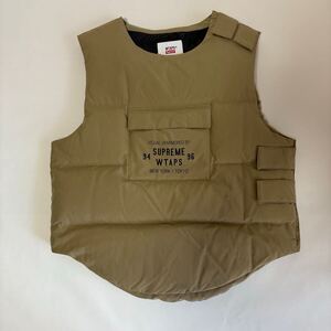 新品未使用 Supreme WTAPS TACTICAL DOWN VEST シュプリーム ダブルタップス タクティカル ダウン ベスト ジャケット PALACE NEIGHBORHOOD