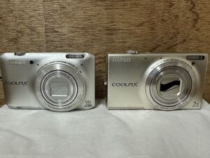 Nikon COOLPIX S6100 S6400 コンパクトデジタルカメラ まとめ 2点セット現状品　ジャンク