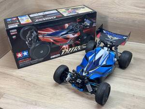 未走行？極美品　タミヤ TAMIYA 1/10 電動RC 4WD レーシングバギー DB01 ドゥルガ　チューニングパーツ組込済 組立済