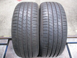 ｉ－１４６７５　２１５／４５Ｒ１７　ダンロップ　ルマンⅤ　２０２１年製　８分山　２本