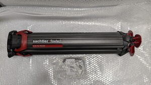 新品未使用　sachtler flowtech　フローテック　カーボン　三脚 Sachtler ザハトラー 　3段　75mm　互換あり　vinten ビンテン　ヴィンテン