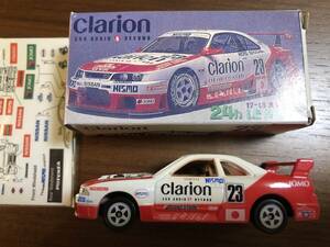 ★ 新品 トミカ 特注 日産スカイライン GT-R R33 Clarion 24th LE MANS 17-18, JUN. 1995 アイアイアド 