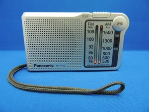 Panasonic★FM/AMポケットラジオ/RF-P155★動作品