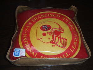 ★米国製レア 80~90s PENDLETON Beaver State / San Francisco 49ers ブランケット 赤 / 178cmx133cm ★ 