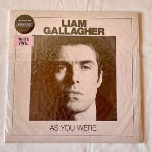 LIAM GALLAGHER AS YOU WERE WHITE VINYL 新品 レコード LP アナログ盤 ホワイトヴァーナル oasis オアシス