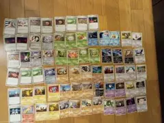 昔のポケモンカードゲーム セット 68枚