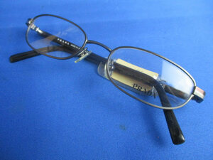 ◆プラダ メガネ◆未使用店舗保管品 PRADA 黒 ブラック VPR 55FA 51ロ18 7AY-101 140 フロント約13㎝ 眼鏡 ブランド ♪R-90806