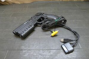 HH709 PS1・PS2 コントローラー [GUN SNIPER ガンスナイパー] ガンコン ガンシューティング プレステ1 2 現状品/80