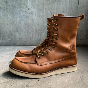 RED WING 877 USA製 8-inch CLASSIC MOC オロイジナル モックトゥ ワークブーツ 11年製 US11.5B レッドウィング アイリッシュセッター