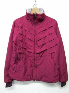 S2774：vintage Columbia コロンビア ジャケット/赤系/Women’s L レディース ブルゾン ジャンパー OMNI-HEAT ウィンドブレーカー