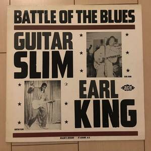 ■Guitar Slim & Earl King■ギター・スリム & アール・キング■ Battle Of The Blues / 1LP / 歴史的名盤 / レコード / アナログ盤 / ヴ