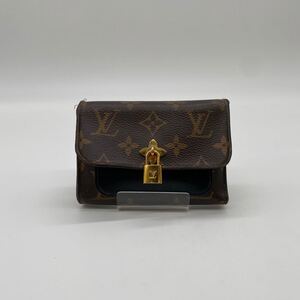 ♪【売り切り】LOUIS VUITTON（ルイ・ヴィトン）モノグラム ポルトフォイユ フラワーコンパクト 三つ折り財布