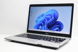 ノートパソコン Windows11 中古 富士通 LIFEBOOK S937 メモリ8GB SSD256GB 第7世代 Core i5 Windows10 カメラ 13.3