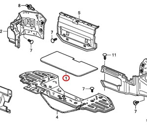 未使用 ホンダ 純正 S2000 AP1 AP2 TYPE-S TYPE-V 道具箱 蓋 ツール ボックス リッド グレーイレブン トランク HONDA Genuine Toolbox Lid