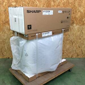 ◎【WH-3410】未使用 SHARP シャープ ルームエアコン AY-S25DM+AU-S25DMY プラズマクラスター 主に8畳用【佐川送料着払い・２梱包】