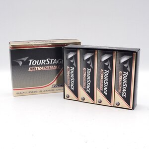 【未使用】BRIDGESTONE ブリヂストン ゴルフボール TOURSTAGE エクストラディスタンス ホワイト 1ダース [H800738]