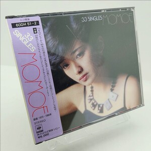 シール帯 山口百恵 CD 33SINGLES MOMOE 60DH 51-52 シングル・ジャケット付 ベスト BEST 