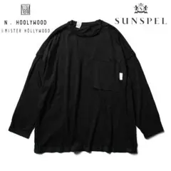 N.HOOLYWOOD × SUNSPEL / 長袖Tシャツ /ブラック/M