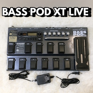 BASS POD XT LIVE マルチエフェクター Line6 ラインシックス 【動作品】 200