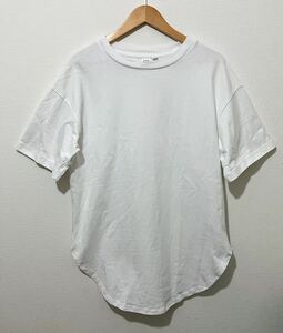 GAP ギャップ 厚手 半袖Tシャツ ベースボールTシャツ ホワイト