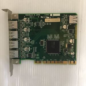  【中古】I−O DATA 増設ボード USB2-PCI2 G1AKO 管理番号ci507