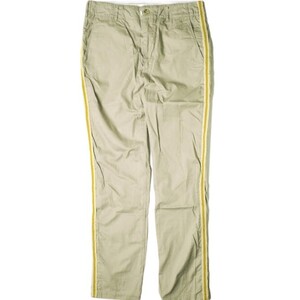 Engineered Garments エンジニアードガーメンツ Prospect Pant - High Count Twill プロスペクトパンツ 32 KHAKI 側章 サイドライン g19384