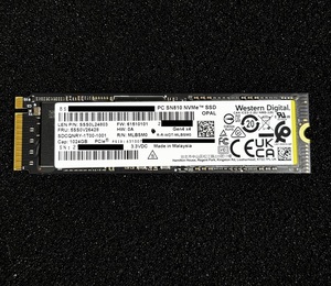 ((使用時間81時・1枚限定！)) WD PC SN810 SSD 1024GB SDCQNRY-1T00-1001 M.2 NVMe PCIe 2280 Gen4 x4