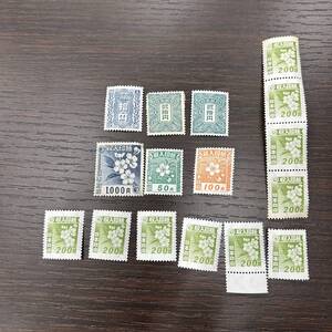 #1455A　収入印紙 1000円×1 200円×10枚 100円×1 50円×1 弐拾円×2 拾円×1 合計3200円分 おまとめ 状態は写真でご確認ください