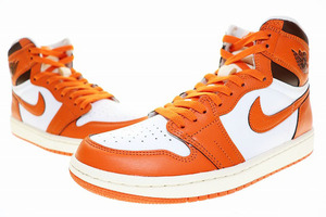 ナイキ NIKE WMNS AIR JORDAN 1 RETRO HI OG STARFISH 2022 27cm DO9369-101 AJ1 ウィメンズ エア ジョーダン I ハイ スターフィッシュ ▲