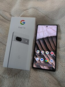 Google Pixel7a 白 SIMフリー バッテリー新品交換済み