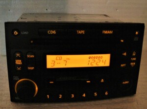 ★★　日産　Ｚ３３ フェアレディZ　ＢＯＳＥ　ＰＰ－２５２５Ｌ　6CD/カセット　O/H済み　完動品　★★