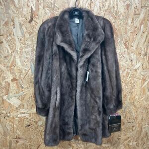 ok/1円〜/未使用品/THE AMERICAN FUR AWARDS/アメリカンファーアワード/ファーコート/毛皮/ミンク/リアルファー/アウター/タグ付き