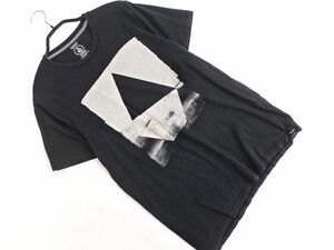 ネコポスOK Volcom ボルコム Tシャツ sizeS/黒 ■◆ ☆ ega3 メンズ