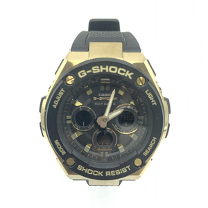 【中古】G-SHOCK GST-W300G-1A9JF　腕時計　ブラックゴールド　ジーショック[240017536636]