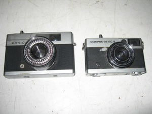 ★konica ee matic OLYMPUS-35 EC2 動作不明 2台組