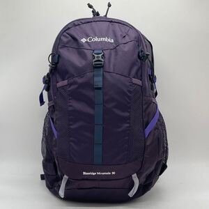 ⑩BN2937●Columbia コロンビア Blueridge Mountaiｎ 30 ブルーリッジマウンテン30Lリュック バックパック パープル系 レインカバー付き