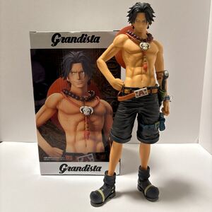 ワンピース エース Grandista THE GRANDLINE MEN ポートガス・D・エース フィギュア 中古品