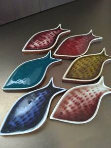 陶板　アラビア　フィンランド　北欧アンティーク　オブジェ　壁掛け 魚陶板　グンバルオリン　G.ORIN　飾り