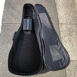 アコギ セミハードケース 外ポケット撤去済み made in China ネックピロー付き　for acoustic guitar semi hard cace