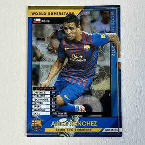 ♪♪WCCF 11-12 WOS アレクシス・サンチェス Alexis Sanchez Barcelona ♪四点落札で普通郵便送料無料♪