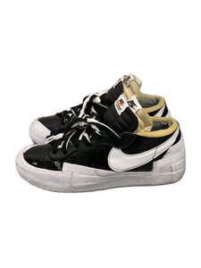 NIKE◆BLAZER LOW X SACAI_ブレーザー LOW X SACAI/27cm/BLK//