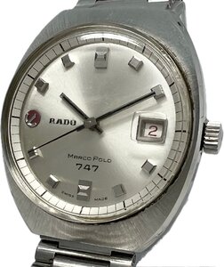 1円～ RADO ラドー マルコポーロ 747 11836/1Y メンズ 自動巻き デイト アンティーク ヴィンテージ 時計