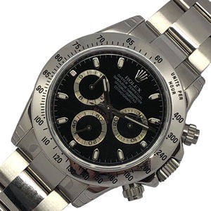 ロレックス ROLEX デイトナ V番 116520 ブラック SS 腕時計 メンズ 中古