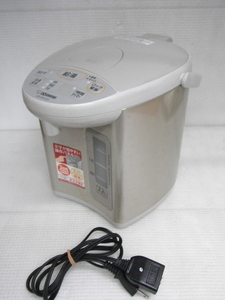ZOJIRUSHI 象印 マイコン沸とう 電動ポット CD-WV22E7型 2.2L グレー 2020年製 通電確認済 Z-B