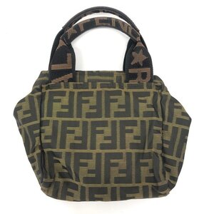 FENDI フェンディ　ハンドバッグ ズッカ 2366/265410-018【CKAUA009】