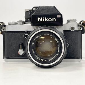 【1U19】1円スタート Nikon F2 フォトミック レンズ NIKKOR-S Auto 1:1.4 f=50mm ニコン ニッコール 一眼レフカメラ フィルムカメラ 