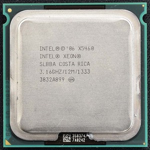 Intel Xeon X5460 SLBBA Socket 771 (LGA771) (動作確認済 中古品) (管:PCC5 x2s