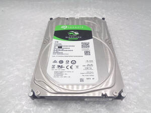 1円～ Seagate BarraCuda ST4000DM004 3.5インチHDD 4TB SATA 中古動作品(F225)